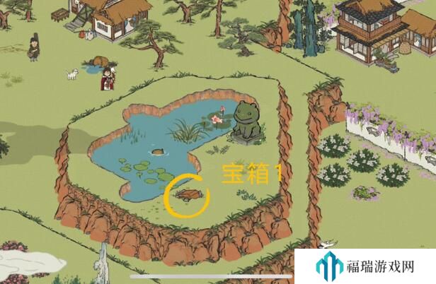 《江南百景图》周年庆限时探险宝箱位置