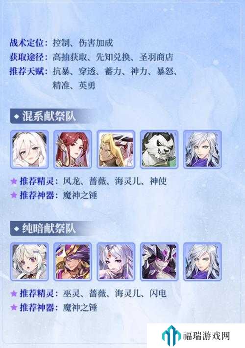 闪烁之光神灵大祭司阵容推荐,解锁2023最强组合策略