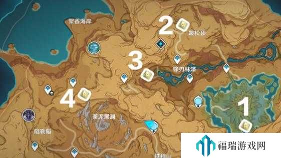 原神须弥四个碑文残片位置全解析